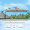 COSTWAY parasol wspornikowy z workami z piaskiem, parasol Podgląd zdjęcia produktu 4