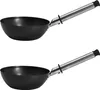Syntrox poêlon wok bol poêle set de 2 accessoires pour Voir les images du produit 3