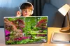 MuchoWow® Laptop Aufkleber Sticker Cover Bäume - Blumen - Produktbild-Vorschau 3