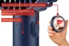 Eine Nahaufnahme des Unold Handventilators Breezy II zeigt seinen magnetischen Ständer mit integrier Anteprima dell’immagine prodotto
