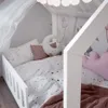 Łóżko Domek DUBI dziecięce 160x80 kolor biały Podgląd zdjęcia produktu 5