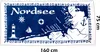 Handtuch Nordsee blau weiß Badetuch Strandtuch 100% Produktbild-Vorschau 2