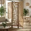 ML-Design parete divisoria 3 pezzi Fukuoka, naturale, Anteprima dell’immagine prodotto 9