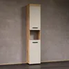 trendteam Bad Ivrea Hochschrank, Evoke Oak Melamin/Kaschmir Produktbild-Vorschau 9