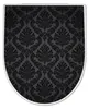 WC Sitz mit Absenkautomatik D Form Motiv Black Deluxe [TDW3 Produktbild-Vorschau 8