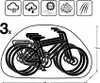 Copertura per 3 biciclette Moretti Anteprima dell’immagine prodotto 4
