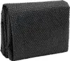 A folded black pool cover with a bubble texture. Podgląd zdjęcia produktu