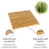 WENKO Baderost Indoor Outdoor Bambus Vorleger 50x50 cm Matt Podgląd zdjęcia produktu 2