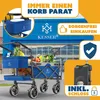 KESSER® Bollerwagen Faltbar GTS-9100 mit Dach Handwagen Produktbild-Vorschau 10