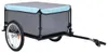vidaXL Fahrradanhänger Grau und Blau 65 kg Produktbild-Vorschau 7