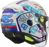 LS2 OF622 Funny II Next Level Casco per bambini Bianco L Anteprima dell’immagine prodotto 5