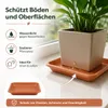 Pflanztopfuntersetzer Jana Terrakotta 41 x 41 cm - Produktbild-Vorschau 5