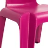 Close-up of a pink plastic chair. Produktbild-Vorschau
