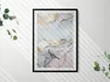 Marmor– Wandbild mit Rahmen – Gerahmtes Bild  – Produktbild-Vorschau 2