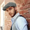 Herren Schiebermütze Newsboy Schirmmütze baskenmütze Flat Produktbild-Vorschau 6