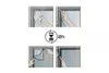 Fensternetz weiß, 1500 x 1300 mm Produktbild-Vorschau 3