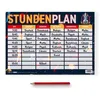 itenga Stundenplan Weltraum DIN A4  einseitig abwischbar Produktbild-Vorschau 2