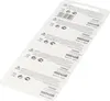 The back of a blister pack containing multiple Maxell CR2032 lithium coin cell batteries. Produktbild-Vorschau