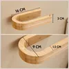 Bamboo Toiletrolhalter | Holz Toilettenpapierhalter | Produktbild-Vorschau 6