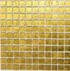 Mosaikfliese Transluzent Glasmosaik Crystal gold Struktur Produktbild-Vorschau 1