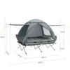 SoBuy OGS32-L-HG Feldbett mit Zelt 2 Personen 7in1 Wurfzelt Produktbild-Vorschau 4