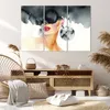 Bild auf Leinwand - Leinwandbild - 3 Teile - Aquarell Produktbild-Vorschau 7
