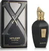 A product shot of a perfume bottle and its box, presented side-by-side on a white background. Voir les images du produit
