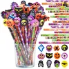 JOYIN 108-teiliges Halloween-Bleistifte mit Radiergummis, Produktbild-Vorschau 1