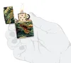 Zippo Sturmfeuerzeug Colourful Dragon 540° Tumbled Brass Produktbild-Vorschau 10