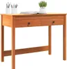 vidaXL Scrivania Max Brown 100 x 50 x 78 cm Legno di pino Anteprima dell’immagine prodotto 3