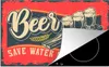 KitchenYeah© Herdabdeckplatte Mancave - Bier - Gläser - Produktbild-Vorschau 1
