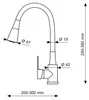 Granitan - Küchenarmatur - Spültischarmatur - 2 Strahlarten Produktbild-Vorschau 7