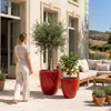 Pflanzkübel aus Keramik Provencelia ZEUS Imperialrot, Ø32 Produktbild-Vorschau 3