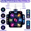 Tanzmatte, Musikmatte, 6-Tasten-Rhythmus-Step-Spielmatte, Produktbild-Vorschau 2