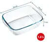 Pyrex 215B000, 1,2 l, Rechteckig, Glas Produktbild-Vorschau 5