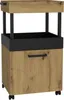 Barschrank Minibar Rollwagen Hausbar Schrank Küchenwagen Produktbild-Vorschau 4