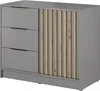 MINIO Kommode NELLY 2D Artisan Eiche / Grau Produktbild-Vorschau 2