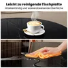 STILVORA Couchtisch 2er-Set rund, Satztisch schwarz, Produktbild-Vorschau 5