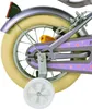 Vélo enfant Volare Blossom - Fille - 12 pouces - Violet - Voir les images du produit 2