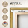 MuchoWow® - Leinwandbilder - Abstrakt - Gelb - Modern - Produktbild-Vorschau 3