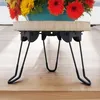 Holz Blumentopfständer - Tisch mit Baumscheibe - Blumen Produktbild-Vorschau 5