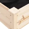 CLORIS Pflanzkübel mit Einsatz und Rollen 71x37x80 cm Produktbild-Vorschau 4