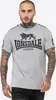 Herren T-Shirt normale Passform STOUR Marl Grey/Black/White Produktbild-Vorschau 1