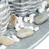 Relxdays Kerzen Deko, Kerzenschale, Dekokies, Flechtoptik Produktbild-Vorschau 4