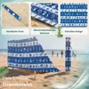 Lantigo Strandparavent Marine Muscheln 10m Windschutz Produktbild-Vorschau 3