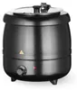 Hendi 860083, 8 l, Stul konvice, Černá, Otočné, Nerezová Náhled obrázku produktu 1