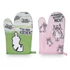 2er Set Ofenhandschuhe Miesekatze Topfhandschuhe Produktbild-Vorschau 1