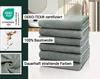6er Set Handtücher, 50x100 cm, 100% Baumwolle, hellgrau Produktbild-Vorschau 5