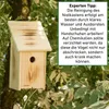 Vogel-Nistkasten für Kleiber, Kohlmeise & Gartenrotschwanz Produktbild-Vorschau 7