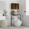 A bathroom with a toilet and a storage unit above it. Náhled obrázku produktu